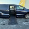 Blue Toyota Sienna with BraunAbility Side Entry Automatic Fold Out conversion