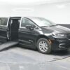 Black Chrysler Pacifica with BraunAbility Side Entry Automatic Fold Out conversion
