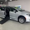 Silver Chrysler Voyager with Vantage Mobility Side Entry Automatic In Floor conversion