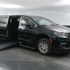 Black Chrysler Pacifica with BraunAbility Side Entry Automatic Fold Out conversion