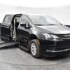 Black Chrysler Voyager with BraunAbility Side Entry Automatic Fold Out conversion