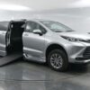 Silver Toyota Sienna with BraunAbility Side Entry Automatic In Floor conversion