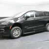 Black Chrysler Pacifica with BraunAbility Side Entry Automatic Fold Out conversion