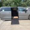 Grey Chrysler Pacifica with BraunAbility Side Entry Automatic Fold Out conversion