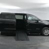 Black Chrysler Pacifica with BraunAbility Side Entry Automatic In Floor conversion