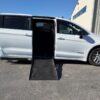 White Chrysler Voyager with Driverge Side Entry Automatic Fold Out conversion