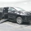 Black Toyota Sienna with BraunAbility Side Entry Automatic Fold Out conversion