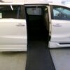 White Honda Odyssey with BraunAbility Side Entry Automatic In Floor conversion