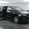 Black Chrysler Pacifica with BraunAbility Side Entry Automatic Fold Out conversion