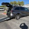 Grey Toyota Sienna with Driverge Rear Entry Manual Fold Out conversion