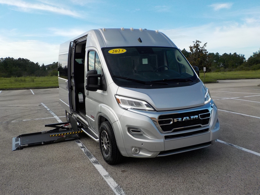 Silver Ram ProMaster with Tempest Side Entry Automatic Fold Out conversion
