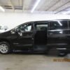Black Chrysler Pacifica with BraunAbility Side Entry Automatic In Floor conversion