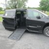 Black Toyota Sienna with BraunAbility Side Entry Automatic Fold Out conversion