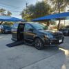 Black Dodge Grand Caravan with Vantage Mobility Side Entry Automatic In Floor conversion