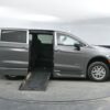 Grey Chrysler Pacifica with BraunAbility Side Entry Automatic Fold Out conversion
