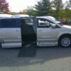Brown Chrysler Town and Country with Vantage Mobility Side Entry Automatic In Floor conversion