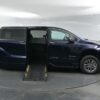 Blue Toyota Sienna with BraunAbility Side Entry Automatic Fold Out conversion