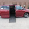 Red Toyota Sienna with Vantage Mobility Side Entry Automatic In Floor conversion