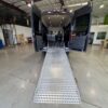 Black Ram ProMaster with Driverge Rear Entry Manual Fold Out conversion