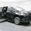 Black Toyota Sienna with BraunAbility Side Entry Automatic Fold Out conversion
