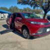 Red Toyota Sienna with BraunAbility Side Entry Automatic Fold Out conversion