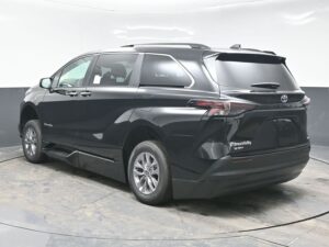Black Toyota Sienna with BraunAbility Side Entry Automatic Fold Out conversion