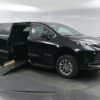 Black Toyota Sienna with BraunAbility Side Entry Automatic Fold Out conversion