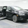 Black Honda Odyssey with BraunAbility Side Entry Automatic In Floor conversion