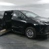 Black Toyota Sienna with BraunAbility Side Entry Automatic Fold Out conversion