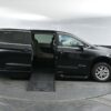Black Chrysler Pacifica with BraunAbility Side Entry Automatic Fold Out conversion