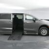 Grey Chrysler Pacifica with BraunAbility Side Entry Automatic Fold Out conversion