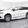 White Chrysler Pacifica with BraunAbility Side Entry Automatic In Floor conversion