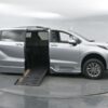 Silver Toyota Sienna with BraunAbility Side Entry Automatic Fold Out conversion