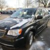 Grey Chrysler Town and Country with BraunAbility Side Entry Manual Fold Out conversion