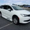 White Chrysler Voyager with Vantage Mobility Side Entry Automatic In Floor conversion