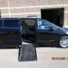 Black Chrysler Pacifica with Driverge Side Entry Automatic Fold Out conversion