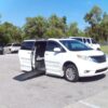 White Toyota Sienna with Eldorado Side Entry Automatic Fold Out conversion