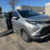 Silver Toyota Sienna with Vantage Mobility Side Entry Automatic In Floor conversion