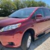 Red Toyota Sienna with Vantage Mobility Side Entry Automatic In Floor conversion