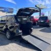 Black Toyota Sienna with Driverge Rear Entry Manual Fold Out conversion