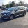 Grey Chrysler Pacifica with Adaptive Vans Side Entry Automatic Fold Out conversion
