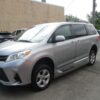 Silver Toyota Sienna with Vantage Mobility Side Entry Automatic In Floor conversion