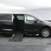 Black Chrysler Pacifica with BraunAbility Side Entry Automatic Fold Out conversion