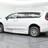 White Chrysler Pacifica with BraunAbility Side Entry Automatic Fold Out conversion