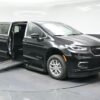 Black Chrysler Pacifica with BraunAbility Side Entry Automatic Fold Out conversion