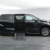 Black Toyota Sienna with BraunAbility Side Entry Automatic Fold Out conversion