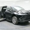 Black Toyota Sienna with BraunAbility Side Entry Automatic Fold Out conversion