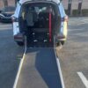 White Toyota Sienna with Driverge Rear Entry Manual Fold Out conversion
