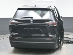 Black Toyota Sienna with BraunAbility Side Entry Automatic Fold Out conversion
