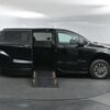 Black Toyota Sienna with BraunAbility Side Entry Automatic Fold Out conversion